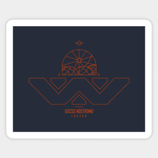 USCSS Nostromo v01 Sticker